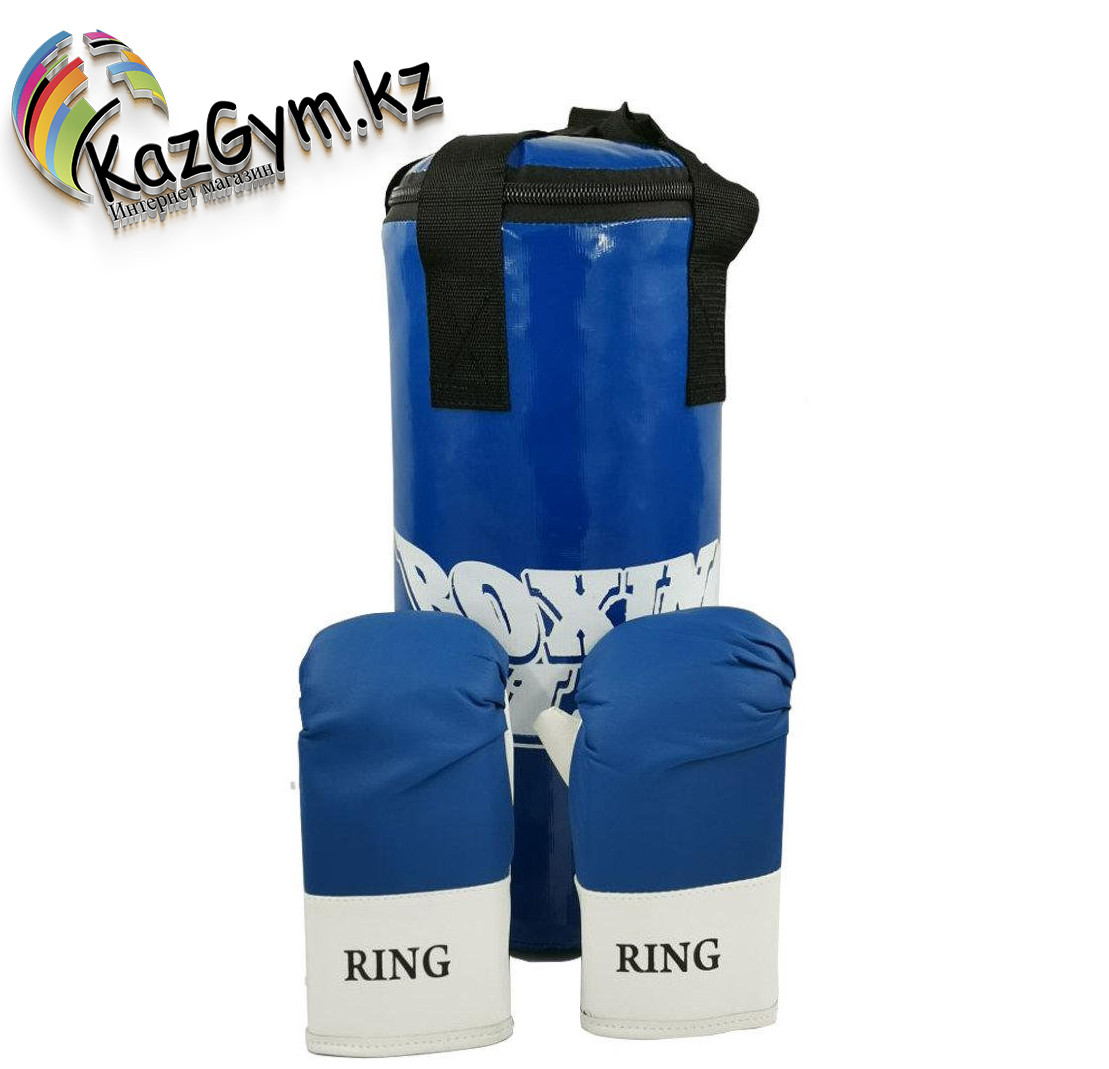 Набор боксерский ЮНИОР (мешок 45см, перчатки тренировочные)