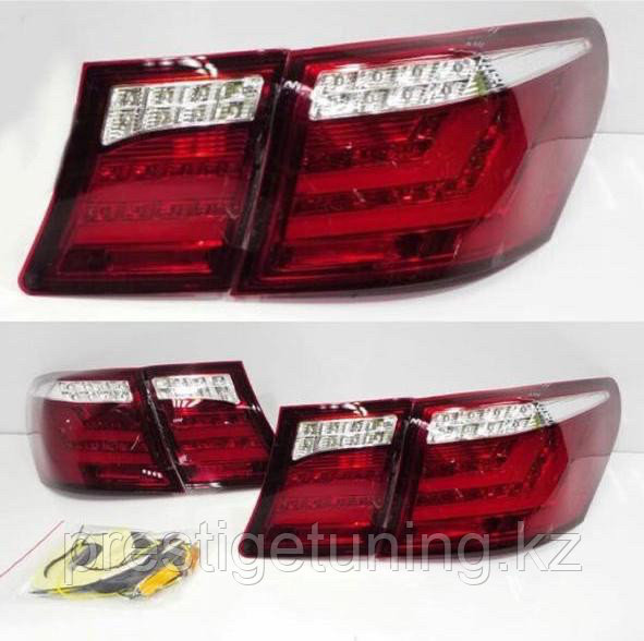 Задние фонари на Lexus LS460 2006-09 тюнинг LED (Красный цвет) - фото 3 - id-p69589494