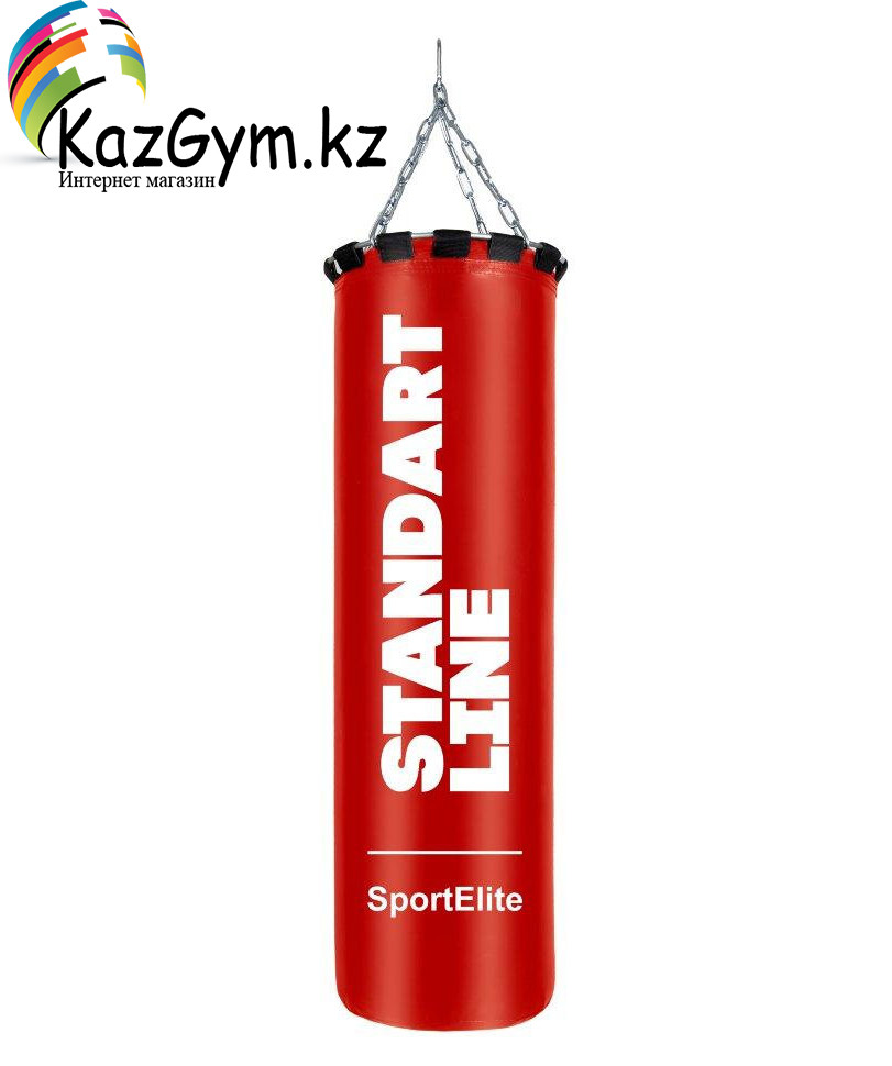 Мешок боксерский SportElite STANDART LINE 75см, d-26, 20кг, красный - фото 1 - id-p67625152