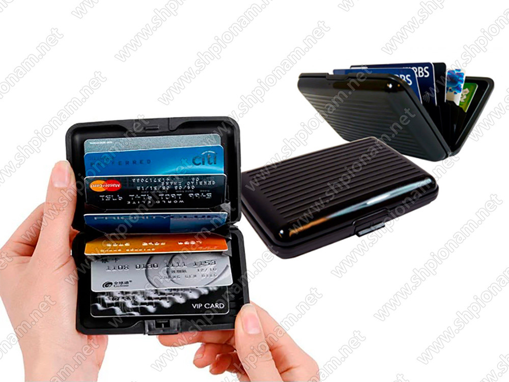 Кошелек защиты банковских карт от считывания RFID