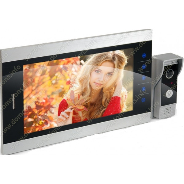 Цветной AHD видеодомофон с записью и датчиком движения HDcom S-108AHD
