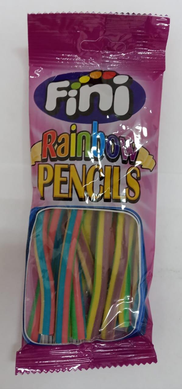 Жевательный мармелад "Rainbow Pencils - Палочки разноцветные" FINI Испания 100гр