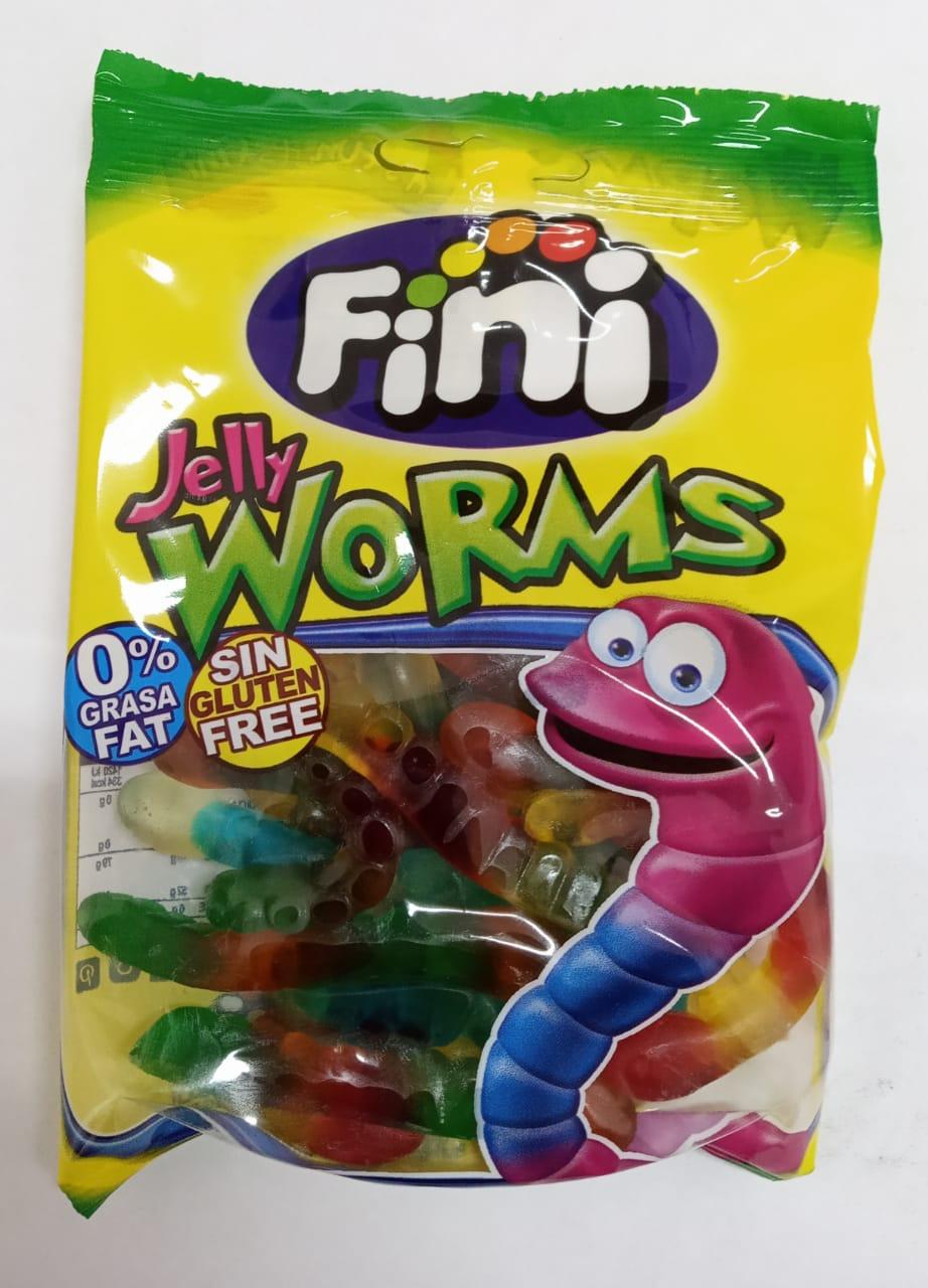 Жевательный мармелад "Jelly Worms - Черви" FINI Испания 100гр