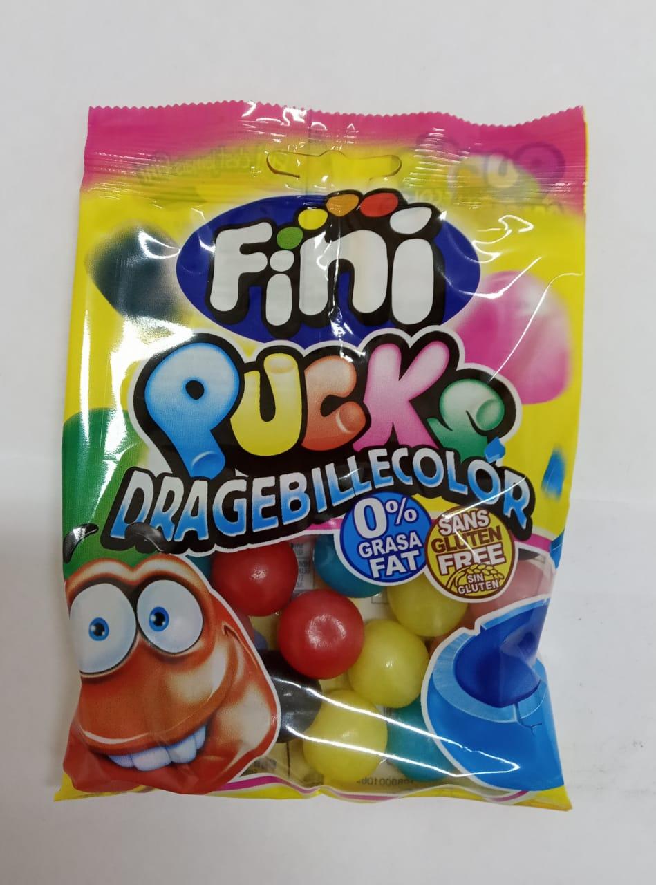 Жевательный мармелад "Pucks Dragebillecolor - Шайбы" FINI Испания 100гр