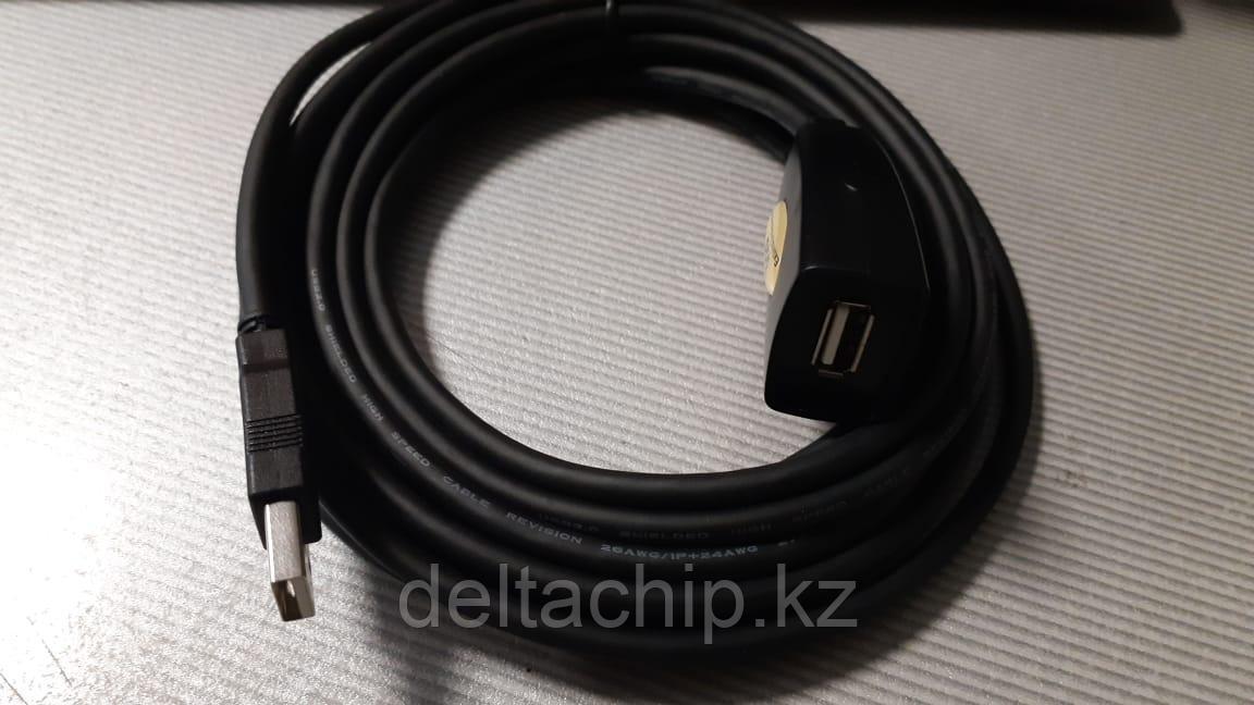 Шнур USB2.0 EXTENDER С УСИЛИТЕЛЕМ, 20М папа - мама