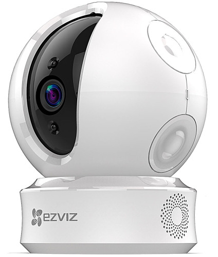 Ez360 Plus (C6CN) - 2MP Поворотная IP-камера с фиксированным объективом, встроенным Wi-Fi-модулем, дуплексным аудио и ИК-подсветкой.