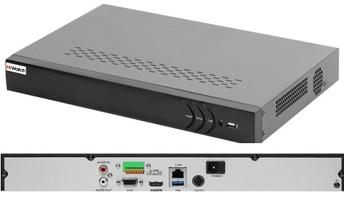DS-N308(C) - 8-ми канальный сетевой видеорегистратор с разрешением записи до 6MP на канал.