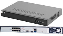 DS-N308/2P - 8-ми канальный сетевой видеорегистратор с разрешением записи до 6MP на канал, с 2-мя
