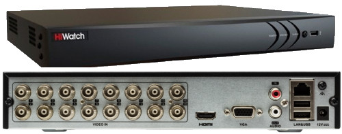 DS-H216QA - 16-ти канальный Turbo-HD4.0 TVI/AHD/CVI/CVBS гибридный видеорегистратор с разрешением записи до