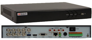 DS-H208UA - 8-ми канальный Turbo HD5.0-TVI/AHD/CVI/CVBS гибридный видеорегистратор  с разрешением записи до
