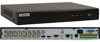 Видеорегистратор гибридный DS-H216UA 16+2 канала, звук на всех каналах TVI/AHD/CVI/CVBS, 8/8MP