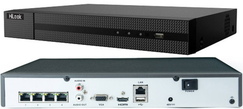 NVR-104MH-C/4P(B) - 4-х канальный сетевой видеорегистратор с разрешением записи до 6MP, с 4 PoE-портами.