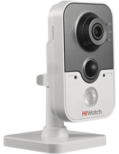 DS-T204 - 2MP TVI кубическая камера с фиксированным объективом, ИК-подсветкой, поддержкой аудио и PIR-датчиком
