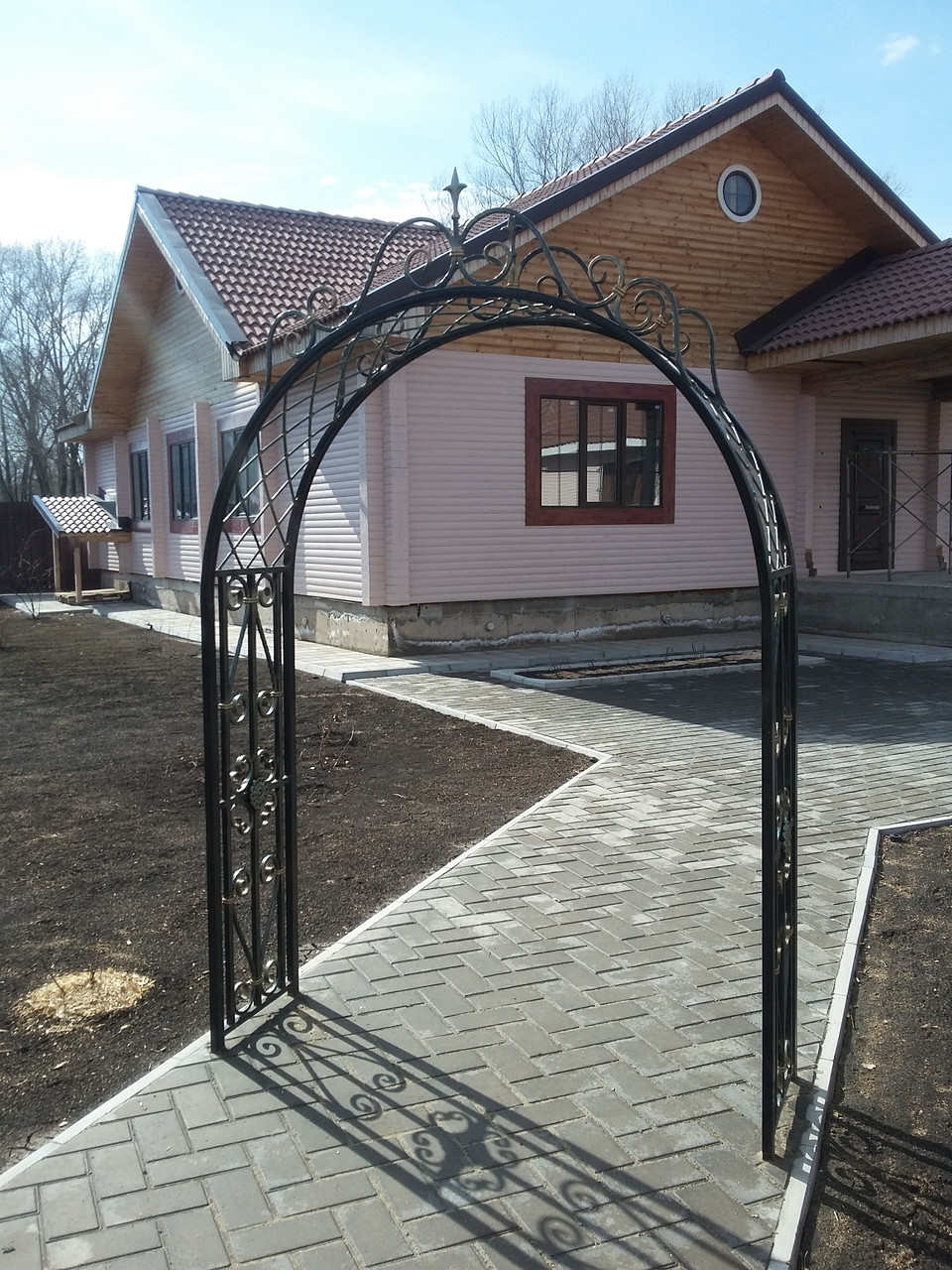 Кованая Арка в сад