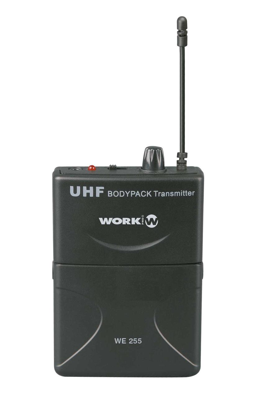 Беспроводной петличный микрофон WORK WRD 255/2,1 КАНАЛ UHF