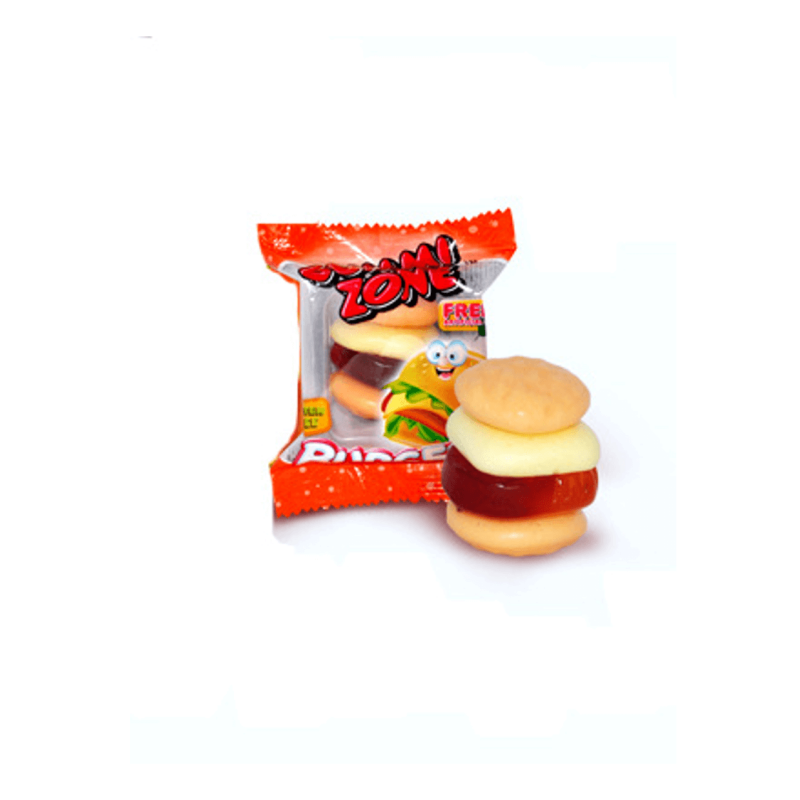 Жевательный мармелад "Burger Big - Большой Бургер" Gummi Zone Индонезия 32гр в блоке -18шт