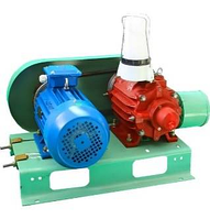 Установка вакуумная водокольцевая с баком УВВ-70-2. на 200 гол. Молокопровод