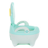 Детский горшок Pituso Котик в очках Зелёный 1730, фото 5