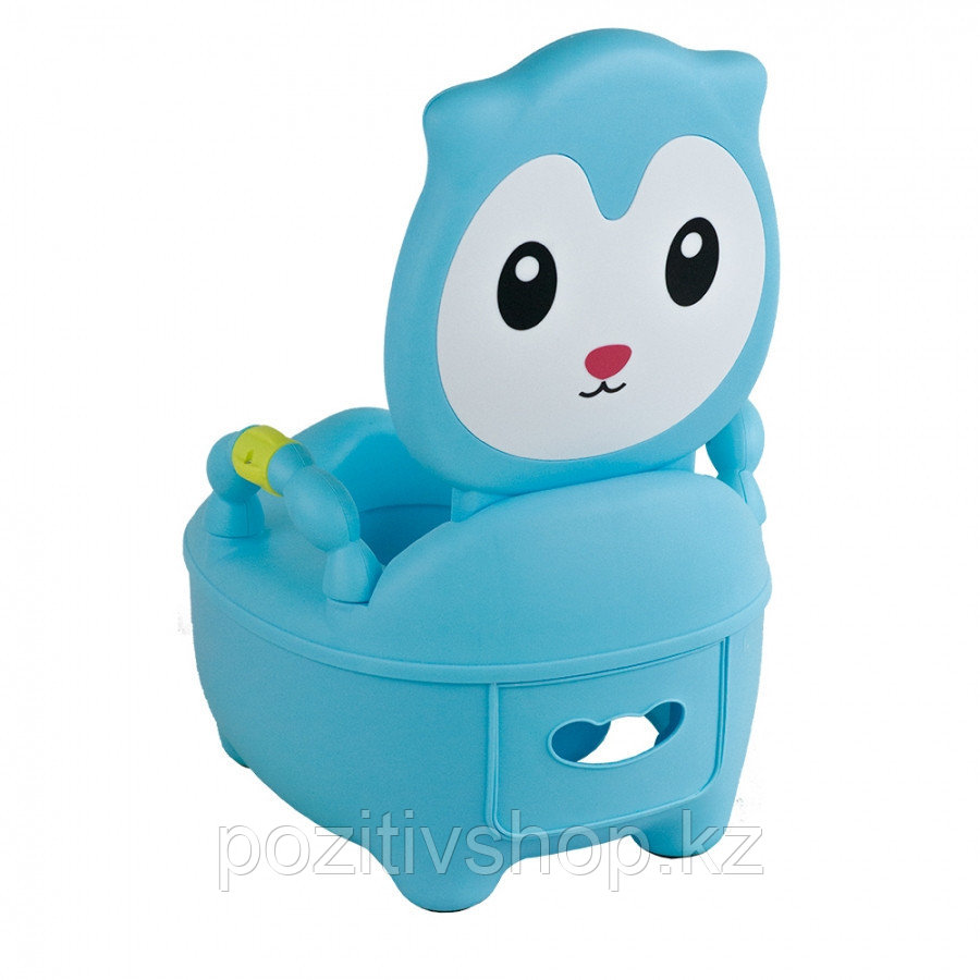 Детский горшок Pituso Котенок Голубой 1712, фото 1