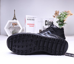 Зимние кроссовки Adidas ( 40-44) Мех+Кожа, фото 3