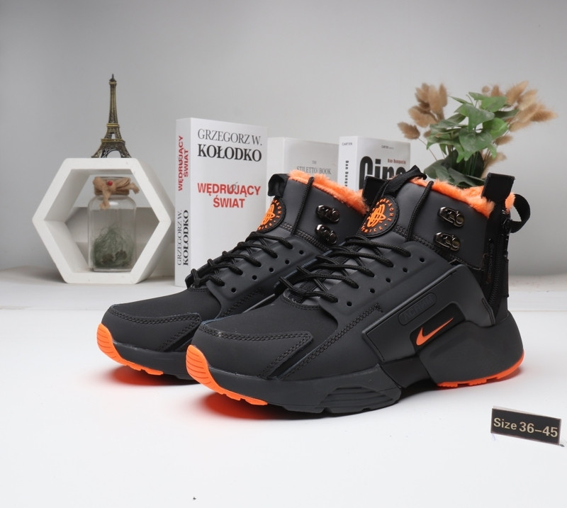 Зимние кроссовки Nike Huarache ( 36-45) Мех