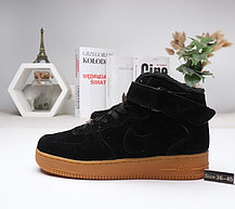 Зимние кроссовки Nike Air Force (36-45) с мехом, фото 3