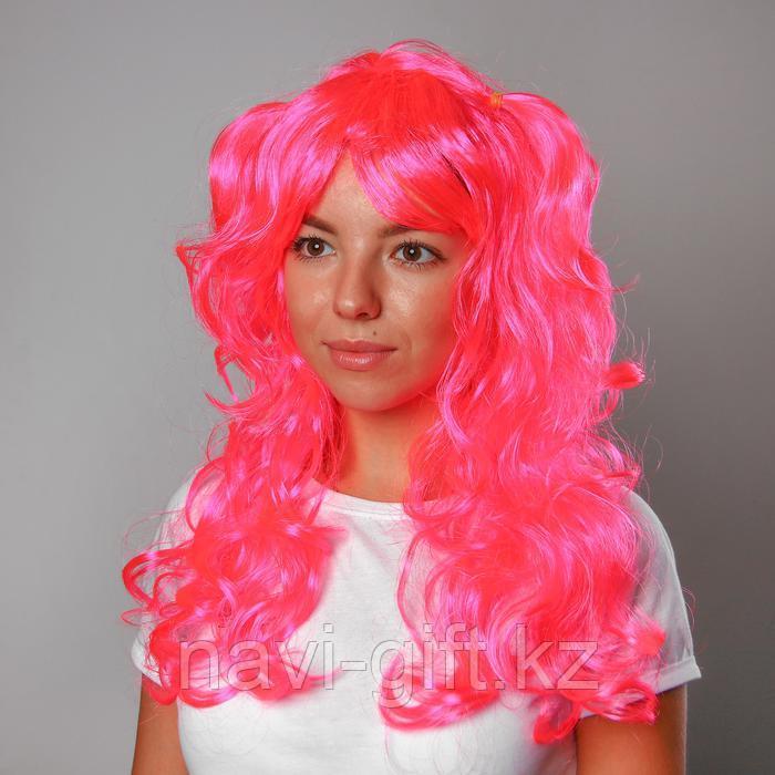 Карнавальный парик с двумя хвостиками, 120 г, цвета МИКС - фото 1 - id-p69605595