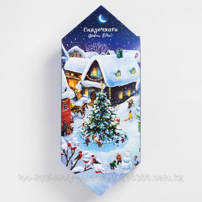 Сборная коробка конфета «Новогодняя деревушка», 18 × 28 × 10 см - фото 3 - id-p69605688