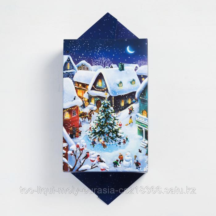 Сборная коробка конфета «Новогодняя деревушка», 18 × 28 × 10 см - фото 5 - id-p69605688