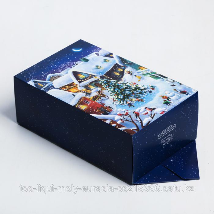 Сборная коробка конфета «Новогодняя деревушка», 18 × 28 × 10 см - фото 6 - id-p69605688