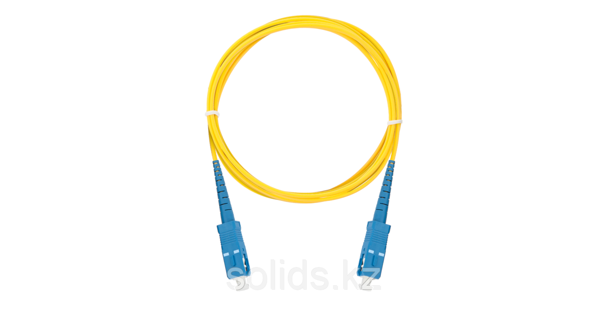 Патч-корд SM 9/125 SC/UPC-SC/UPC одинарный LSZH желтый 3м