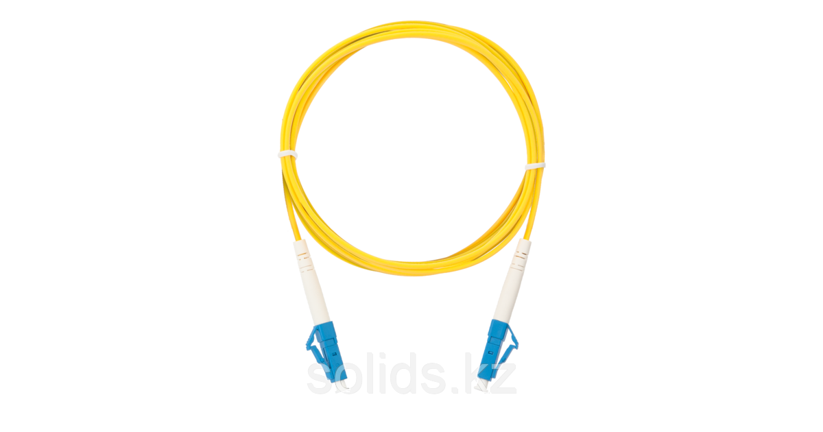 Патч-корд SM 9/125 LC/UPC-LC/UPC одинарный LSZH желтый 3м