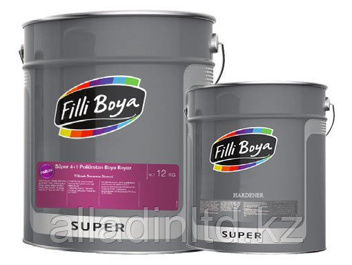 09 КРАСКА ПОЛИУРЕТАНОВАЯ ПОЛУМАТОВАЯ 40% 18кг - 12кг краска + 6кг ...