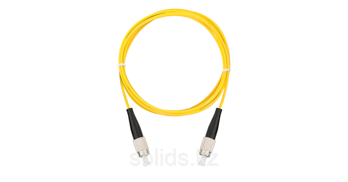 Патч-корд SM 9/125 FC/UPC-FC/UPC одинарный LSZH желтый 3м
