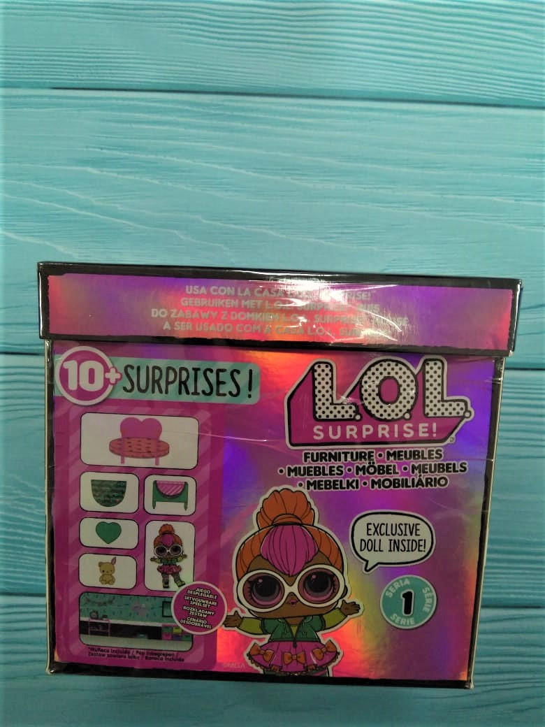 L.O.L. Surprise  Игровой набор с куклой Неон, спальня