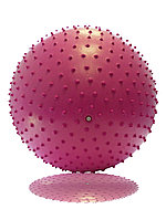 Гимнастический мяч с массажным эффектом 55 см с насосом