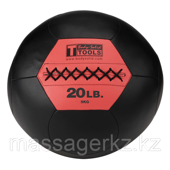 Тренировочный мяч мягкий WALL BALL 9,1 кг (20lb) - фото 1 - id-p69614041