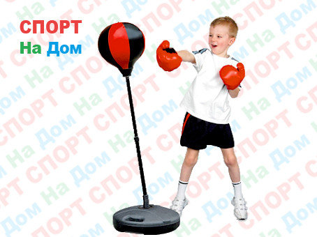 Детский боксерский набор с перчатками, фото 2