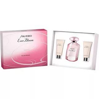 Shiseido Ever Bloom 50ml edp,perfumed body lotion 50ml,perfumed shower cream 50ml
