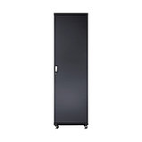 LinkBasic NCB 42U 600*600*2000, Шкаф серверный,  цвет чёрный, передняя дверь стеклянная (тонированная), фото 4