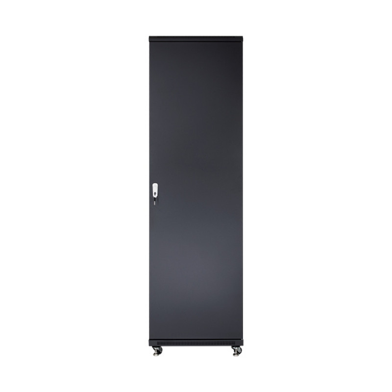 LinkBasic NCB 42U 600*600*2000, Шкаф серверный, цвет чёрный, передняя дверь стеклянная (тонированная) - фото 4 - id-p69657269