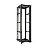 LinkBasic NCB 42U 600*600*2000, Шкаф серверный, цвет чёрный, передняя дверь стеклянная (тонированная), фото 2