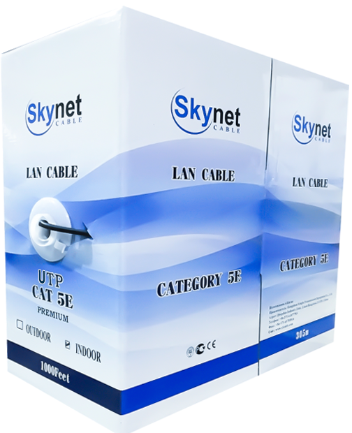 Кабель U/UTP indoor Premium 4х2х0,51 Cu SkyNet