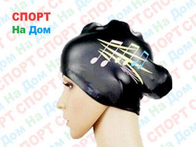 Шапочка для плавания CONQUEST (цвет черный )