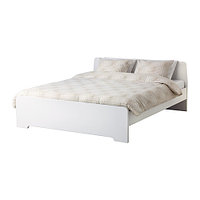 Кровать каркас АСКВОЛЬ белый 160х200 Лурой ИКЕА, IKEA
