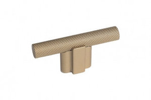 Ручка-кнопка 16мм, отделка золото матовое