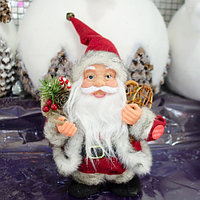 Премиум новогодняя игрушка "Дед мороз" 20 см