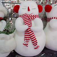 Премиум новогодняя игрушка "Снеговик" - 50 см