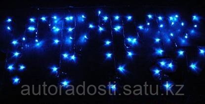Гирлянда СОСУЛЬКИ 80 синих LED-ламп, 2 м - фото 1 - id-p69693670