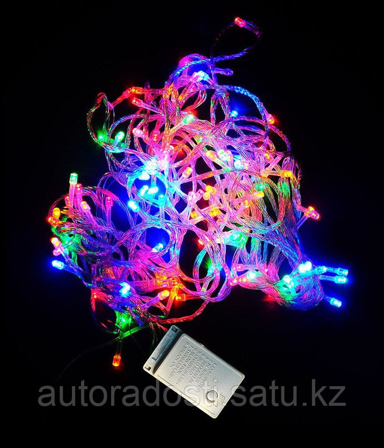 Светодиодная гирлянда LED многоцветная + контроллер, 6 м - фото 1 - id-p69693695